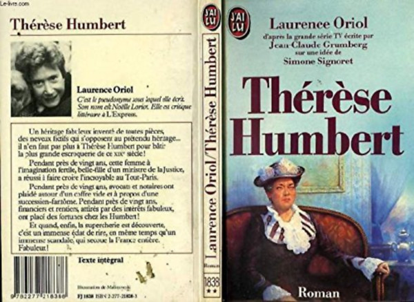 Laurence Oriol - Th�rese Humbert