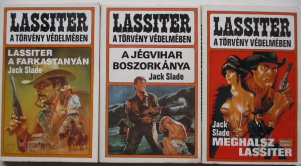 3 db Lassiter ktet (A farkastanyn, A jgvihar boszorknya, Meghalsz Lassiter)