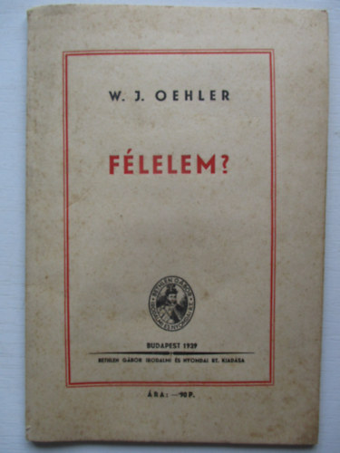 W. J. Oehler - Flelem?