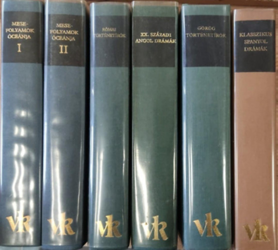 Vil�girodalom Remekei csomag (6 k�tet): Mesefolyamok �ce�nja I-II + R�mai t�rt�net�r�k + XX. sz�zadi angol dr�m�k + G�r�g t�rt�net�r�k + Klasszikus spanyol dr�m�k