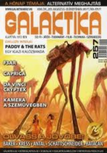 Burger István (főszerk.) - Galaktika 257. (XXXII. évf. 2011. augusztus)