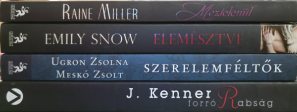 Emily Snow, Raine Miller, J. Kenner Ugron Zsolna - Romantikus knyvcsomag