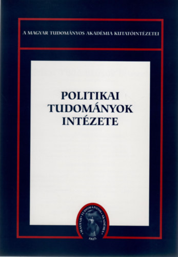 Balogh Istvn - Politikai Tudomnyok Intzete