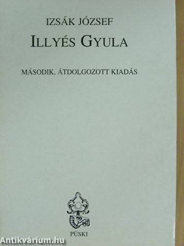 Izsk Jzsef - Illys Gyula - tdolgozott kiads