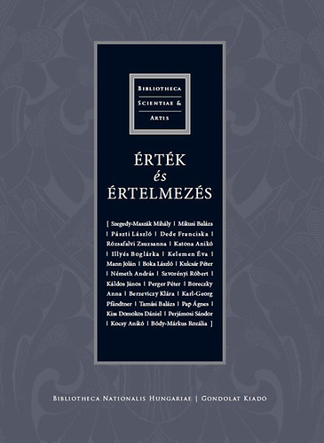 Boka L�szl�  (szerk.) - �rt�k �s �rtelmez�s