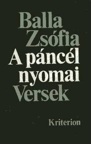 Balla Zs�fia - A p�nc�l nyomai. Versek