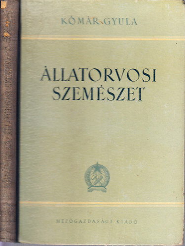 Dr. K�m�r Gyula - �llatorvosi szem�szet