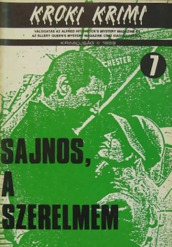 Sajnos, a szerelmem (Kroki krimi 1989/7)