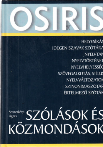 Szemerknyi gnes - Szlsok s Kzmondsok (Osiris)