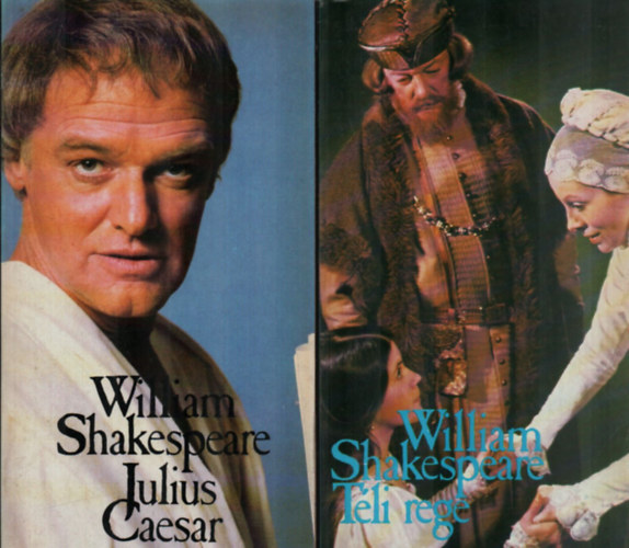 William Shakespeare - 2 db William Shakespeare egy�tt: Julius Caesar, T�li rege.
