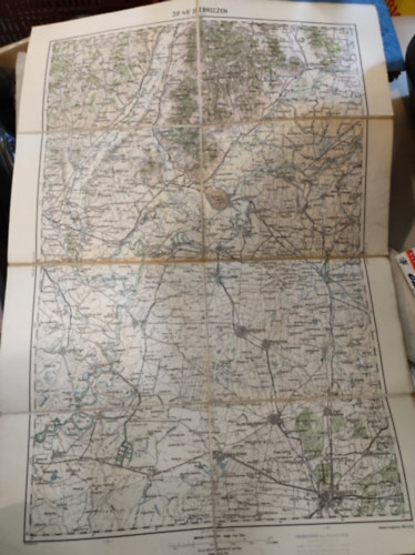 Debreczen térkép 1924.