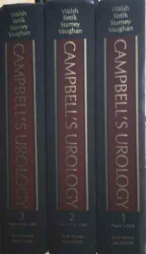 Walsh-Retik-Stamey-Vaughan - Campbell's Urology Sixth Edition Volumes 1-3