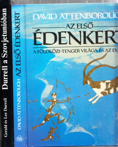 David Attenborough; Gerald és Lee Durrell - Az első édenkert + Durrell a Szovjetunióban (2 mű)