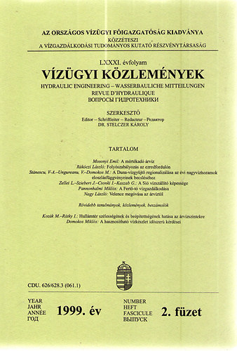 Vzgyi Kzlemnyek 1999/2.