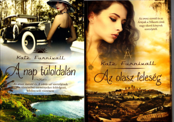 Kate Funnivall - 2 db  Kate Funnivall knyv ( Az olsz felesg + A nap tloldaln )