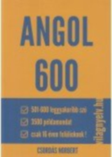 Csordás Norbert - Angol 600