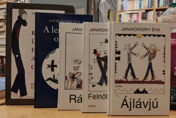 Sajdik Ferenc, Rber Lszl Janikovszky va - 5 db Janikovszky va: A lemez kt oldala;jlvj; Felntteknek rtam; Kire ttt ez a gyerek?; Rads