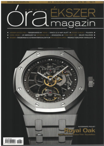 Venicz ron  (szerk) - Prmium ra kszer magazin 2012.  augusztus/szeptember (78. szm)