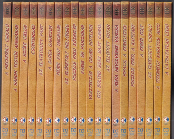 Rejtő Jenő - Rejtő Hangoskönyvek sorozat (hangoskönyv - könyvmelléklettel) 1-20.