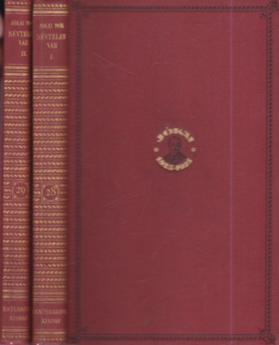 Jókai Mór - Névtelen vár I-II. (Centenáriumi kiadás 28-29. kötet)