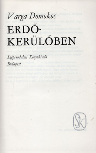 Varga Domokos - Erdkerlben