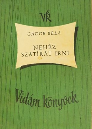 Gdor Bla - Nehz szatrt rni