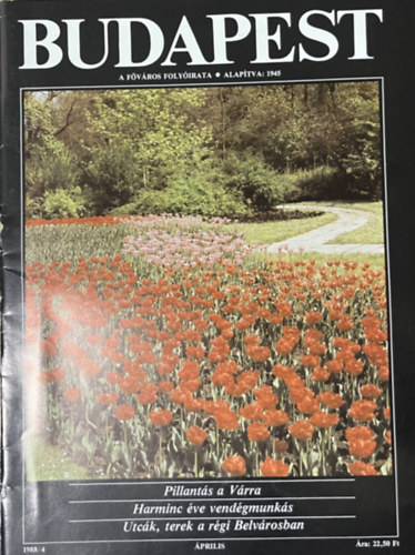 Budapest: A f�v�ros foly�irata 1988/4
