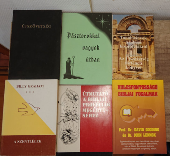 J. B. Hewitt, Brynmor Jones, Gooding-Lenox, Bill Randolph - 5 k�nyv a kereszt�nys�g alapfogalmair�l + aj�nd�k �jsz�vets�g: Kulcsfontoss�g� bibliai fogalmak, �tmutat� a bibliai pr�f�ci�k meg�rt�s�hez, Tanulm�nyok a bibliai kispr�f�t�kr�l/Az �jsz�vets�g t�rt�neti k�nyvei, P�sztoro