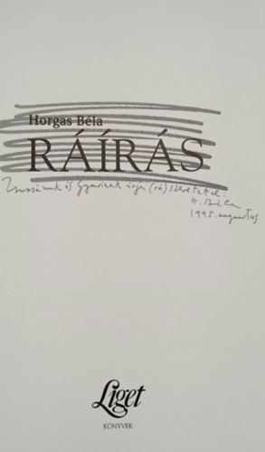 Horgas B�la - R��r�s