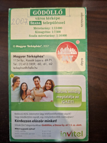 G�d�ll� v�rost�rk�pe Szada telep�l�ssel (m�retar�ny: 1 : 15 000, Szada m�retar�nya: 1 : 16 000)