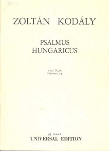 Zoltn Kodly - Psalmus Hungaricus
