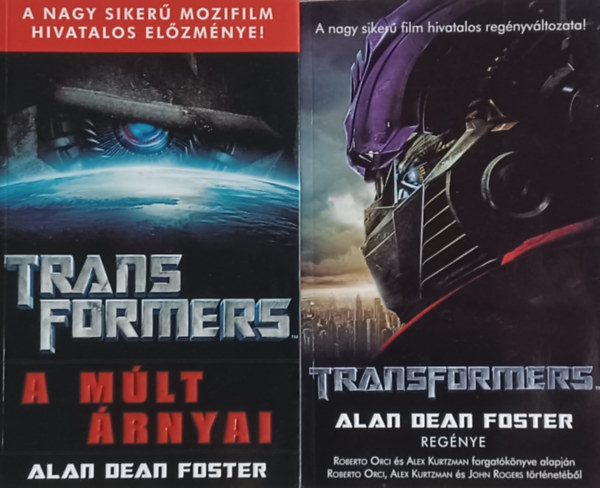 Alan Dean Foster - Transformers  + A mlt rnyai (2 m)