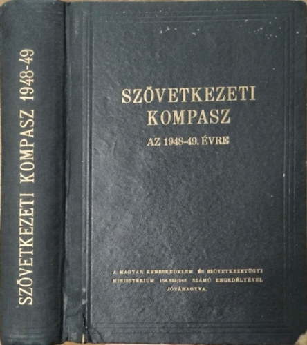 Jócsik Lajos - Szövetkezeti kompasz az 1948-49. évre