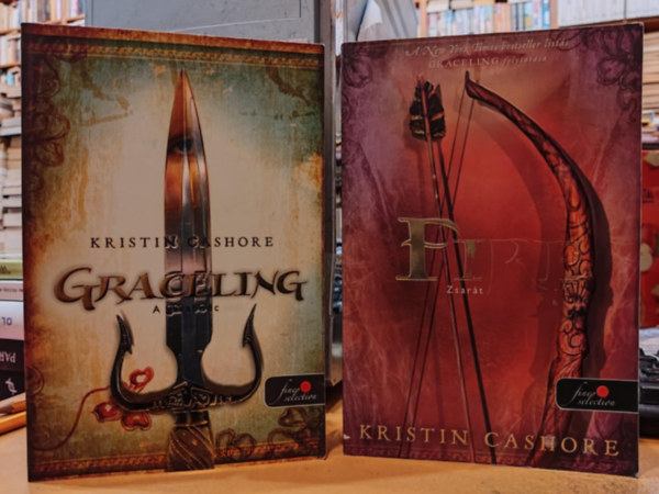 Kristin Cashore - 2 db Kristin Cashore: A garabonc (Graceling) + Zsart (Fire)