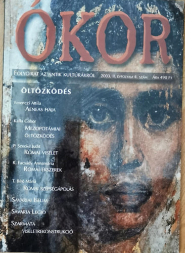 �kor - Foly�irat az antik kult�r�r�l 2003. II. �vfolyam 4. sz�m