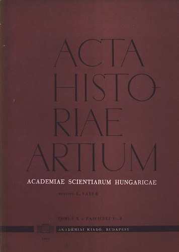 Acta Historiae Artium (Tomus X/1-2)-tbbnyelv