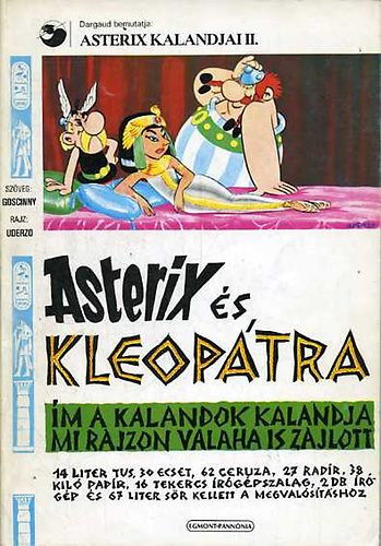 A.Uderzo Ren� Goscinny - Asterix 6. - Asterix �s Kleop�tra