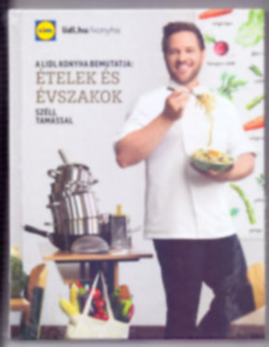 Lidl konyha - Lidl szak�csk�nyv (3 darab) Hazai �zutaz�s, M�g mindig seg�t a s�f, �telek �s �vszakok