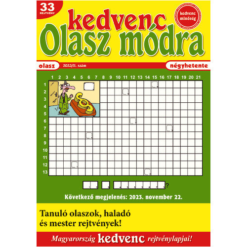 Kedvenc Olasz mdra 2023/11