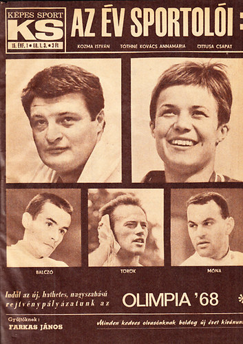 Kutas Istvn  (fszerk.) - Kpes sport 1968/1-53. (teljes vfolyam, egybektve)