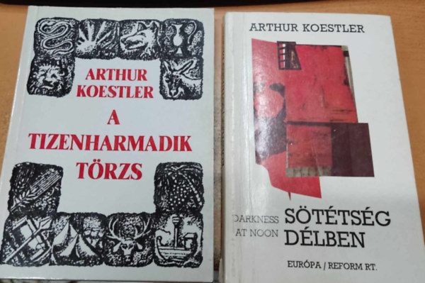 Arthur Koestler - 2 db Koestler: A tizenharmadik trzs + Sttsg dlben