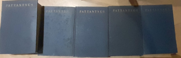 Dr. Pattanty�s �. G�za - 5 db Pattanty�s g�p�sz- �s villamosm�rn�k�k k�zik�nyve 2-5.,7. k�tetei