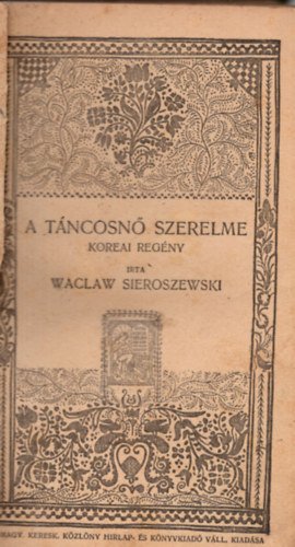 Sieroszewski W. - A tncosn szerelme