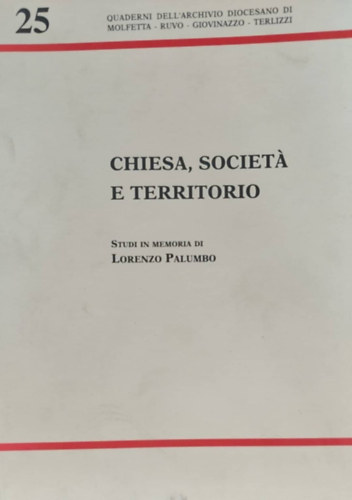 Lorenzo Palumbo - Chiesa, societa e territorio (Egyhz, trsadalom s terlet - olasz)