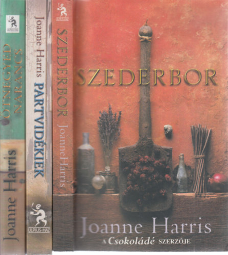 Joanne Harris - 3 db. romantikus regny (Szederbor + Partvidkek + tnegyed narancs)