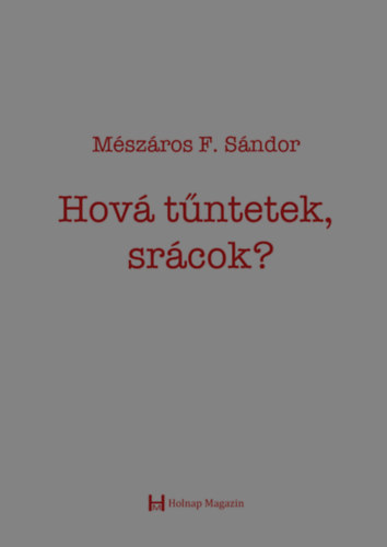 Mszros F. Sndor - Hov tntetek, srcok?