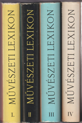 Z�dor Anna-Genthon Istv�n - M�v�szeti lexikon I-IV.