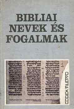 Szerkesztő Babits Antal Vohmann Péter - Bibliai nevek és fogalmak