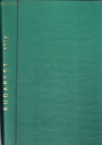 Budapest - A f�v�ros foly�irata 1976