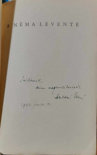 Heltai Jen� - A n�ma levente